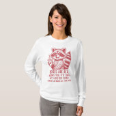 Cute Wasbeer Iced Coffee Liefde Shirt (Voorkant volledig)