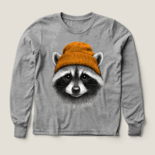 Cute Wasbeer Met Mutsje - Retro 90s Vintage Wildl