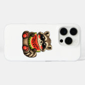Cute Wasbeer met Watermeloen Case-Mate iPhone Case (Achterkant (horizontaal))