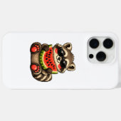 Cute Wasbeer met Watermeloen Case-Mate iPhone Case (Achterkant (horizontaal))