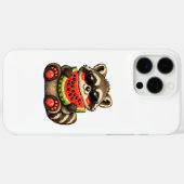 Cute Wasbeer met Watermeloen Case-Mate iPhone Case (Achterkant (horizontaal))