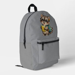 Cute Wasbeer Studentenrugzak   Terug naar school  Bedrukte Rugzak