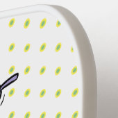 Cute wasmachine cartoon illustratie pickleball paddle (Links Detail)