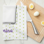 Cute wasmachine cartoon illustratie theedoek (Quarter Fold)