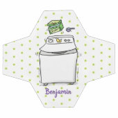 Cute wasmachine cartoon illustratie voetbal (Enkel)