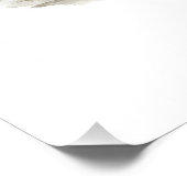 Cute Watercolor Baby Animals with Alphabet Letters Perfect Poster (Hoek)