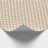 Cute Watercolor Beagle Dog  Cadeaupapier (Hoek)