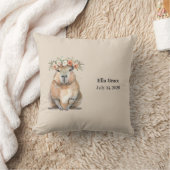 Cute Watercolor Capybara Kussen (Deken)