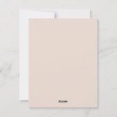 Cute Watercolor Easter Card Feestdagenkaart (Achterkant)