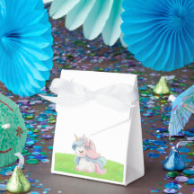 Cute Watercolor Eenhoorn Verjaardagsfeest