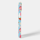 Cute Watercolor Strawberry Seamless Pattern Case-Mate iPhone Case (Achterkant / Rechts)