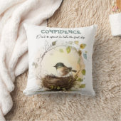 Cute Watercolor Vogel Nursery Motivatie Kussen (Deken)