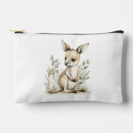 Cute watercolour baby animal alphabet Kangaroo Etui