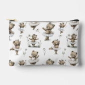 Cute Watercolour Ballerina Bear Design in tutus Etui (Voorkant)