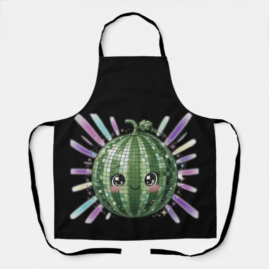 Cute Watermeloen Disco Bal Schort (Voorkant)