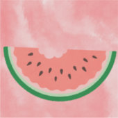Cute watermeloen sticker (Voorkant)