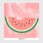 Cute watermeloen sticker (Vel)
