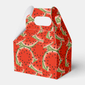 Cute watermelon betonpartij bedankdoosjes (Voorkant Zijde)