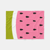 Cute Watermelon Blanket Fleece Deken (Voorkant (Horizontaal))
