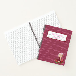 Cute Watermelon Chibi Journal Spiral Notebook Notitieboek