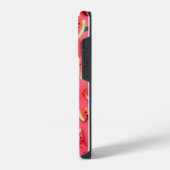 Cute Watermelon Fruit Pattern Pink iPhone Case Hoesje (Linkerkant)