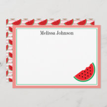 Cute Watermelon Fun Gepersonaliseerd