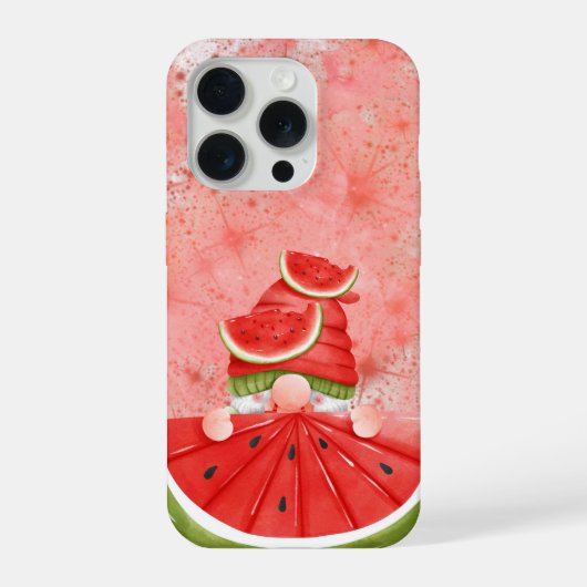 Cute Watermelon Girl Phone Case iPhone Hoesje (Achterkant)