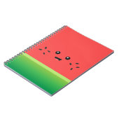 Cute Watermelon, Happy en Cheerful Notitieboek (Linkerzijde)