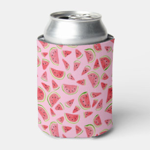 Cute watermelon koelbox - voeg uw eigen tekst toe blikjeskoeler