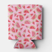 Cute watermelon koelbox - voeg uw eigen tekst toe blikjeskoeler (Achterkant)