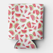 Cute watermelon koelbox - voeg uw eigen tekst toe blikjeskoeler (Voorkant)