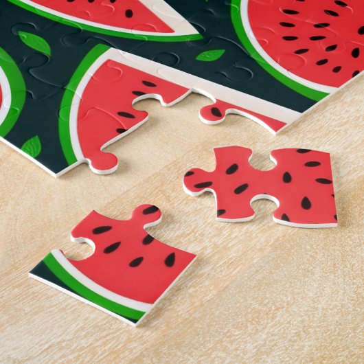 Cute Watermelon Legpuzzel (Zijkant)