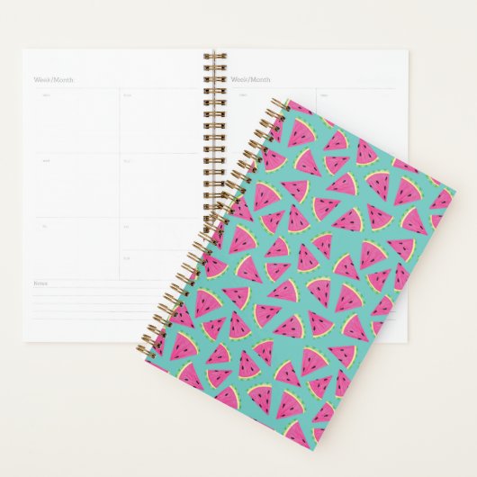 Cute Watermelon patroon Planner (Display)