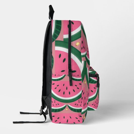 Cute Watermelon Pattern Bedrukte Rugzak (Links)