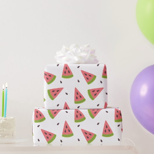 Cute Watermelon Pattern Cadeaupapier (Feestgeschenken)