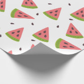 Cute Watermelon Pattern Cadeaupapier (Hoek)