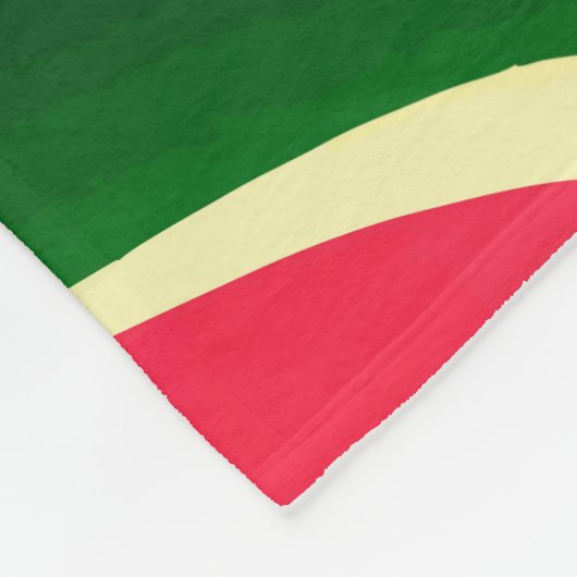 Cute Watermelon Pattern Fleece Deken (Hoek)