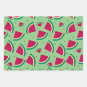 Cute Watermelon Pattern Inpakpapier Vel (Voorkant)