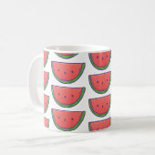 Cute Watermelon Pattern Koffiemok (Voorkant links)