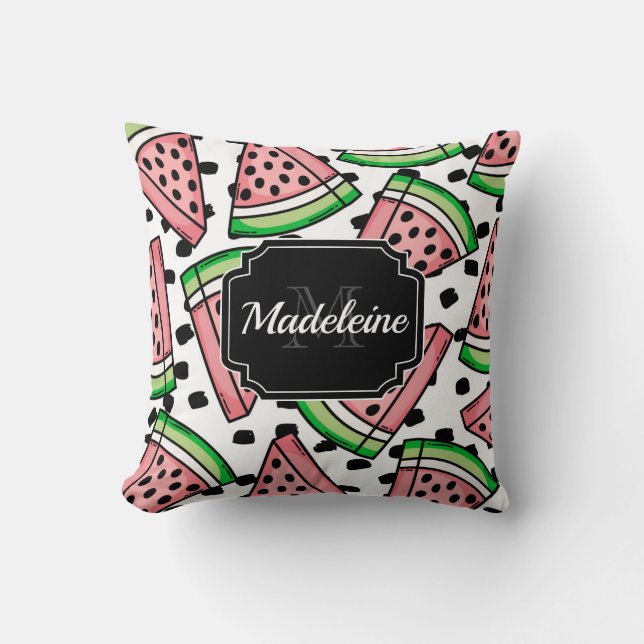 Cute Watermelon Pattern Kussen (Voorkant)