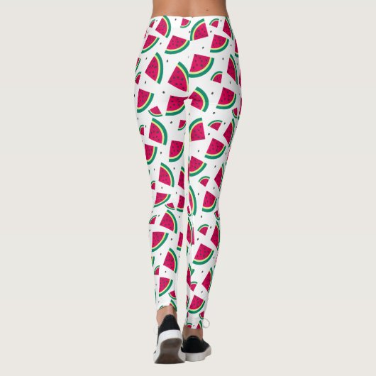 Cute Watermelon Pattern Leggings (Achterkant)
