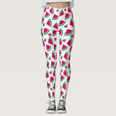 Cute Watermelon Pattern Leggings (Voorkant)