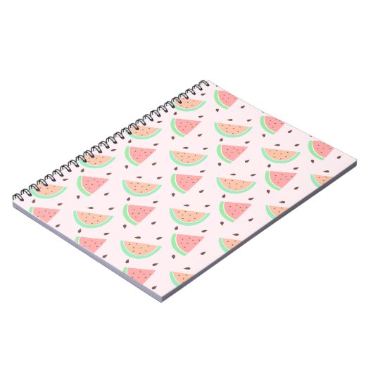 Cute Watermelon Pattern Notitieboek (Linkerzijde)