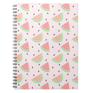 Cute Watermelon Pattern Notitieboek