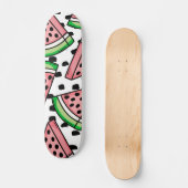Cute Watermelon Pattern Persoonlijk Skateboard (Voorkant)