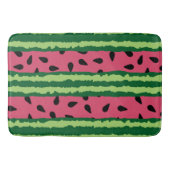 Cute Watermelon Pattern Pink & Green Badmat (Voorkant)