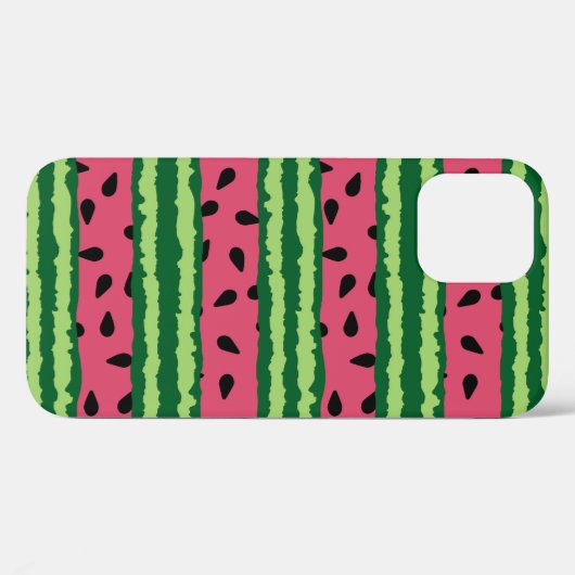 Cute Watermelon Pattern Pink & Green Case-Mate iPhone Case (Achterkant (horizontaal))