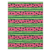 Cute Watermelon Pattern Pink & Green Tafelkleed (Voorkant)
