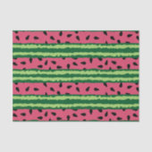 Cute Watermelon Pattern Pink & Green Tissuepapier (Voorkant)