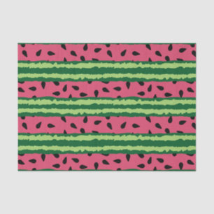 Cute Watermelon Pattern Pink & Green Tissuepapier